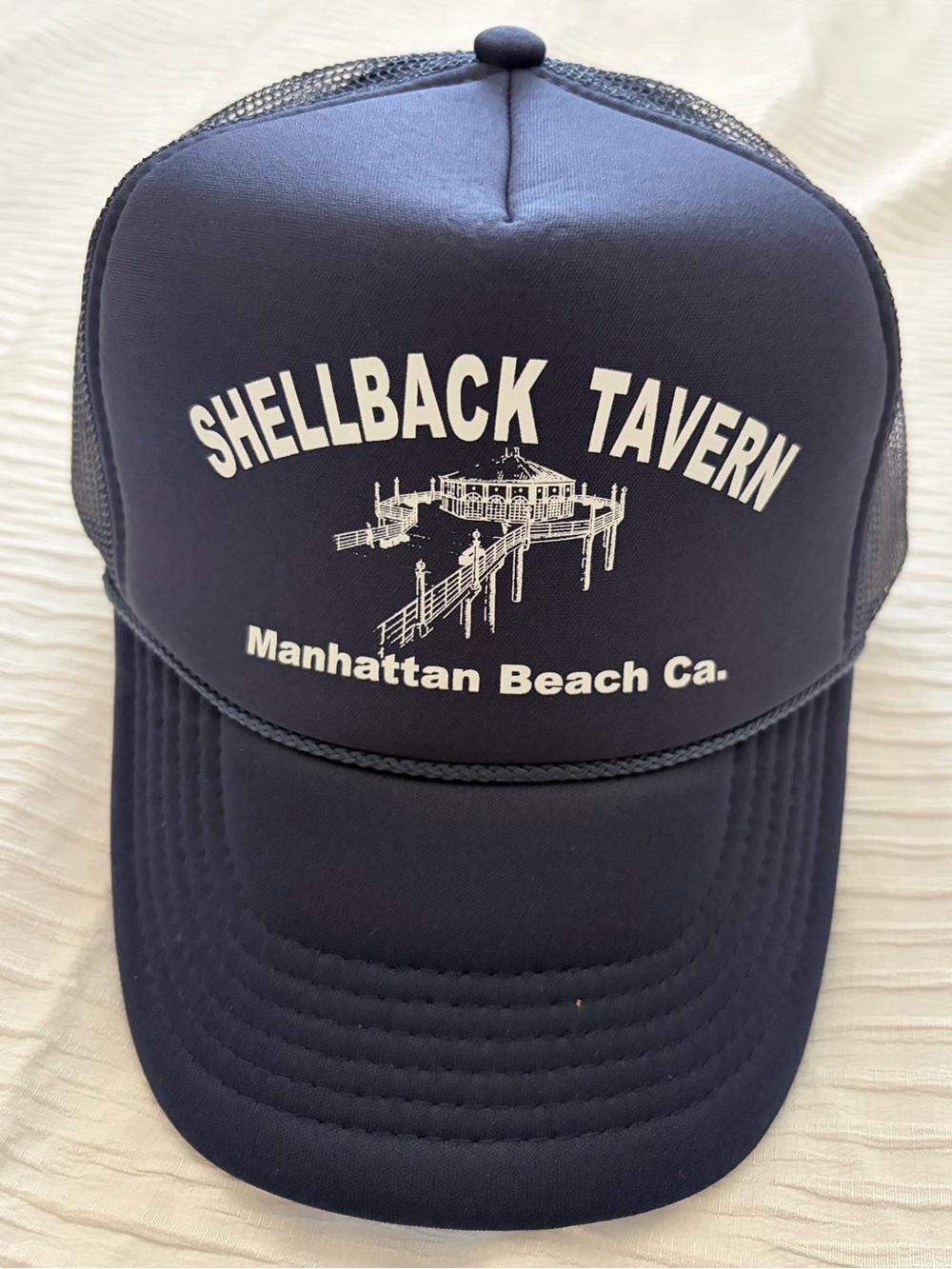 Shellback Tavern Manhattan Beach CA Navy Trucker Hat